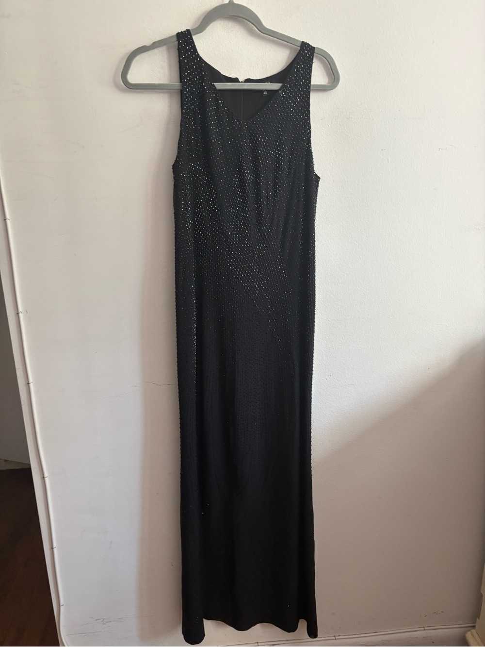 Epoca Milano maxi dress with sequin embellishments